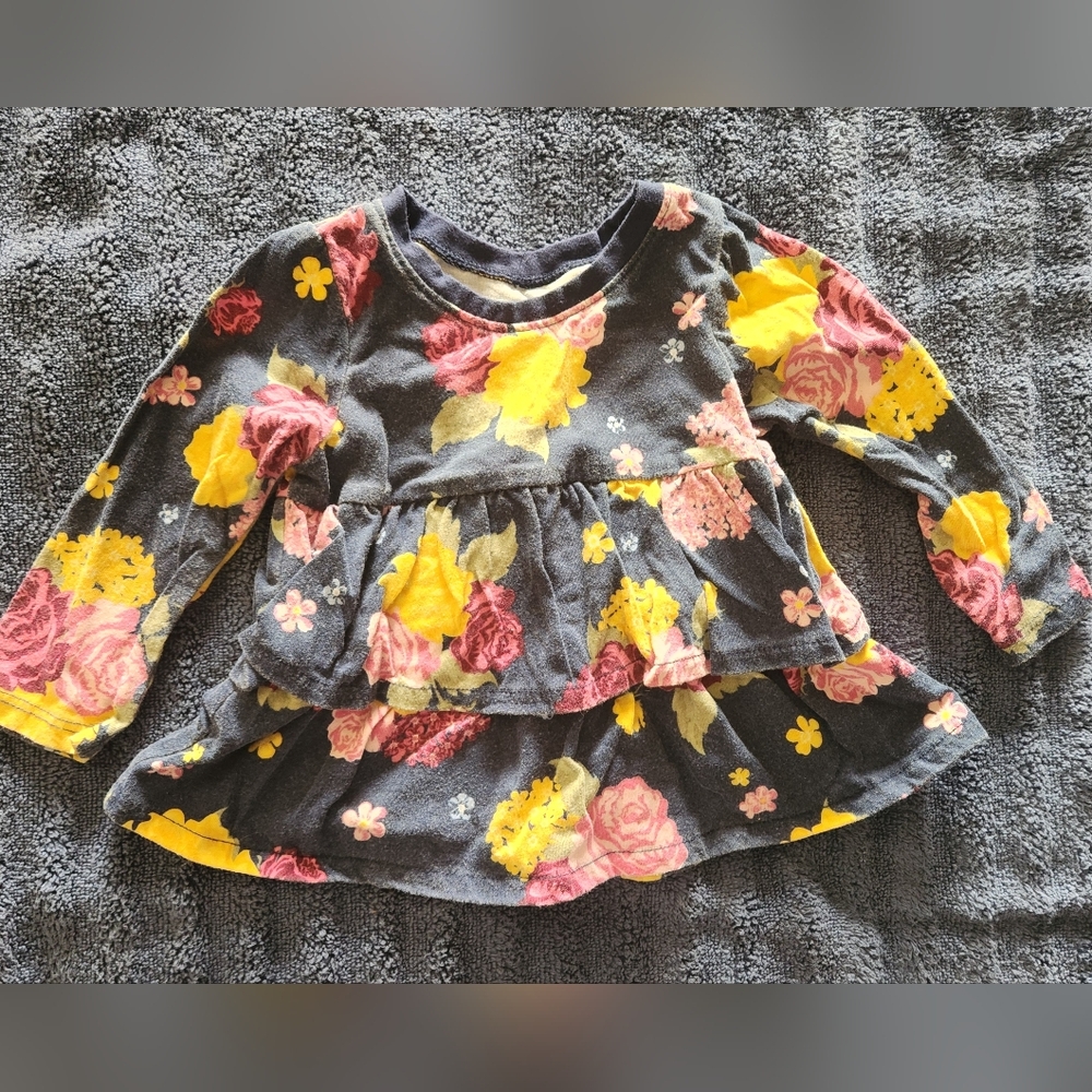 Garanimals Floral Long Sleeve Girl Top